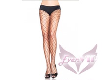 EvenVIPs European and American foreign trade original single sexy ultra thin sexy hollowed-out black tennis socks large mesh pantyhose fishing nets socks
