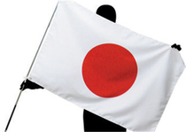 Spot No 6 40×60cm Japan flag 2019 Basketball World Cup flag Fan supplies bunting