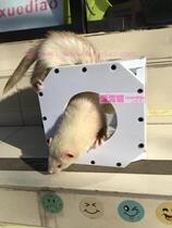 Original Rubiks Cube tunnel hammock healthy and tasteless easy to clean non-stick pet ferret drill toy Anglou