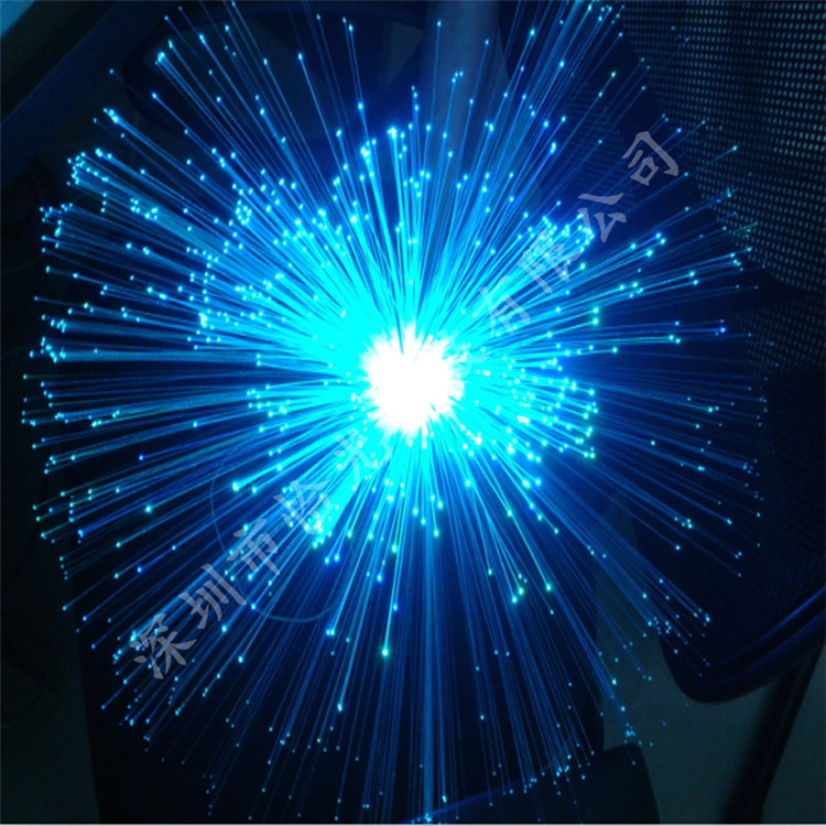 照明光导纤维优质025mm塑料光纤pmma光纤丝导光光纤衣服发光线