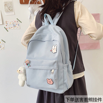 Japanese GP backpack female schoolbag female college student niche ins Japanese simple Korean version of high school summer backpack tide