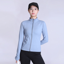 Seeking Passersby Sportswomen Jacket Jacket Jacket Jacket Training Suit Tennis Suit Long Sleeve Neckline Cardiovert 2021 Fall Black