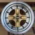 W-EQUIP 40 Jetta FIT Santana Poussin AE86 Gore F0 Sai EK3 nổ mìn rùa ném cạnh 15 inch bánh xe Rim