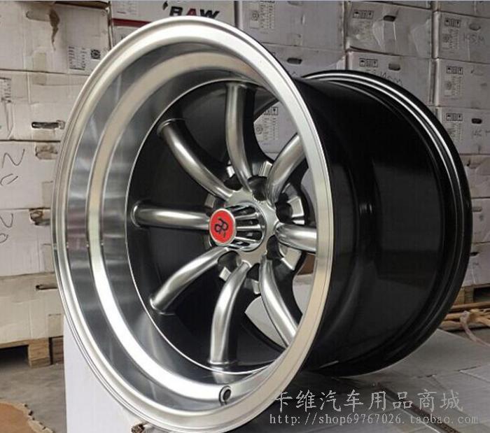 AR Peugeot Phù hợp với Swift Po Lai Jetta Poussin AE86 Rùa lưng tiêu cực 14 15 16 17-inch Wheel