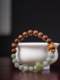 Hotan Jasper Running Ring Bracelet Buddhist Beads Rosary Beads Original Gift Hotan Jasper Running Ring Bracelet Buddhist Beads Rosary Beads Original Gift