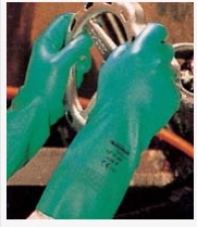 Yike GT-F-09C Nitrile Gloves Cotton Flocking Lining Linings Anti-chemical Oil-proof Cutting 60600703