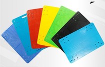 Small cart thickened board truck PP car board trolley mute caster flatbed cart accessories retail