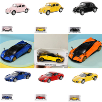 Miniso famous product alloy model car Volkswagen Nissan Ford BMW Porsche toy holiday gift male