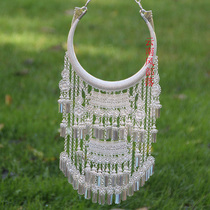 New atmosphere Miao Dong collar accessories stage performance Miao Yin exaggerated necklace minority style clothing accessories