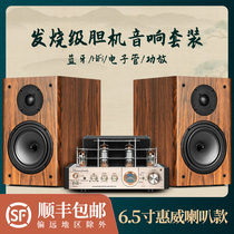 Bile machine combination audio set HIFI fever class Huiwei horn bookshelf speaker front gall back stone Bluetooth power amplifier