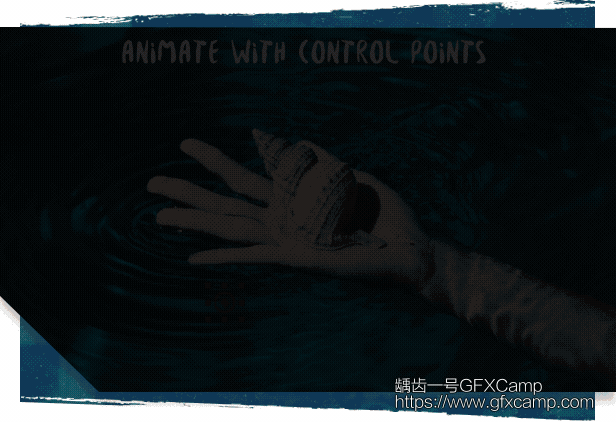 可以将图片整体或者选择局部做无限循环动画特效,也可以额外添加粒子