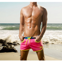 New beach shorts surfing quick-drying shorts mens fashion shorts three-point pants mens sports shorts hot sale
