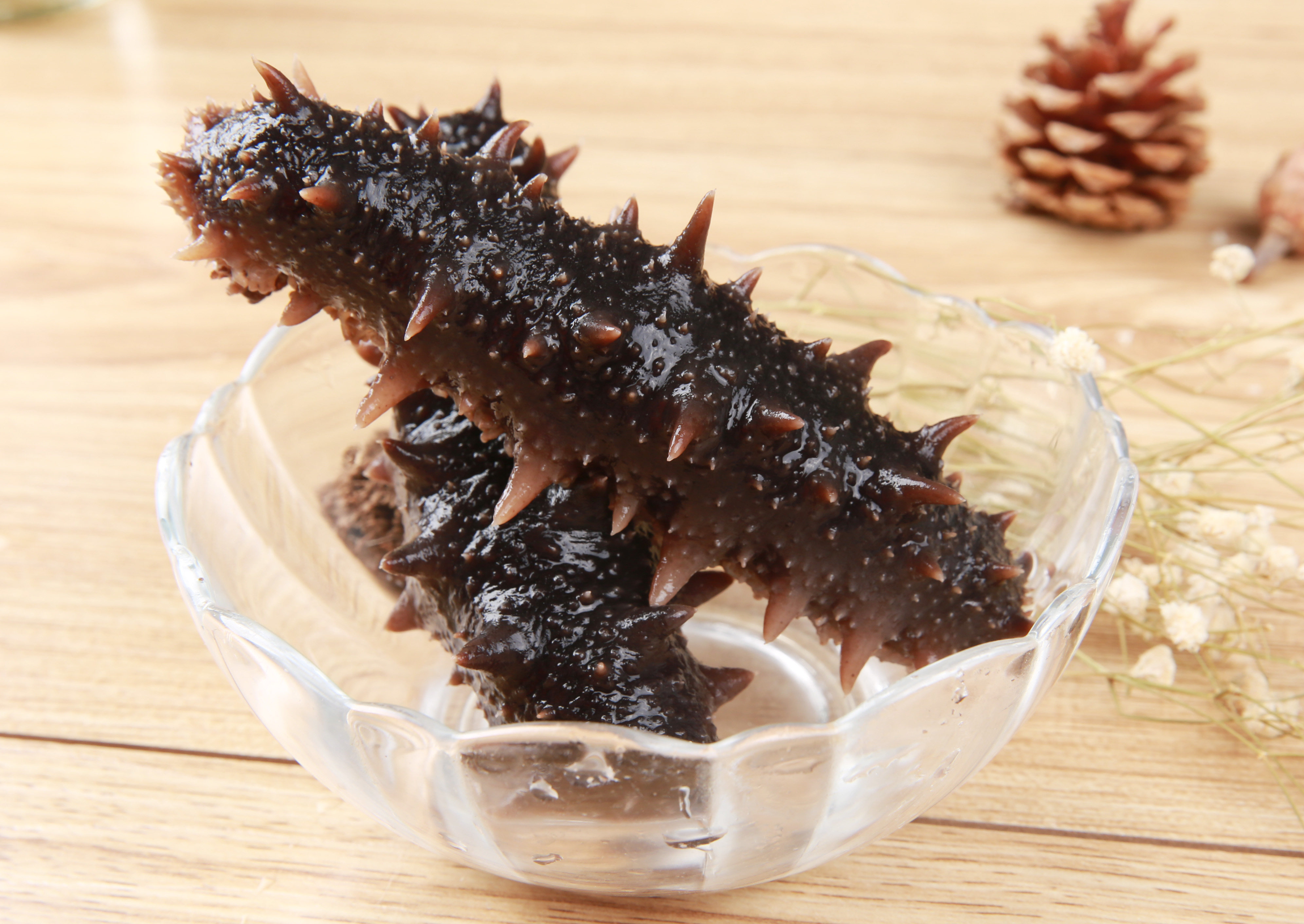 干海参 纯淡干海参干货大连 野生刺参8年无添加包邮涨发即食.