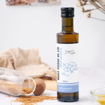 France Mahn Linseed Oil Baby Cob Oil Baby Pregnant Women Edible Oil Linolenic Acid physical pressing 250ml