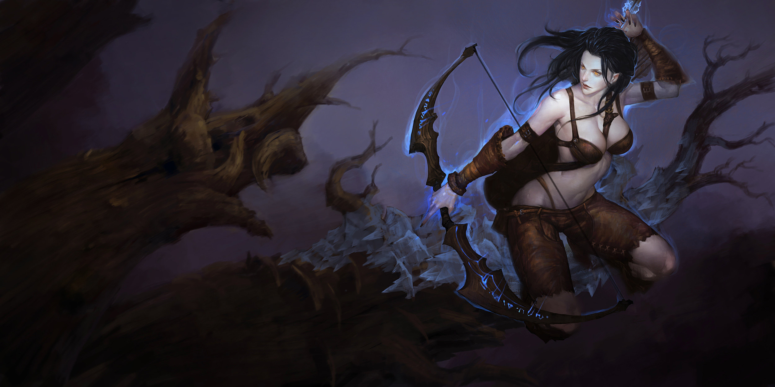 各种女战战甲参阵美术人物设计战士类角色设计参考资源资料