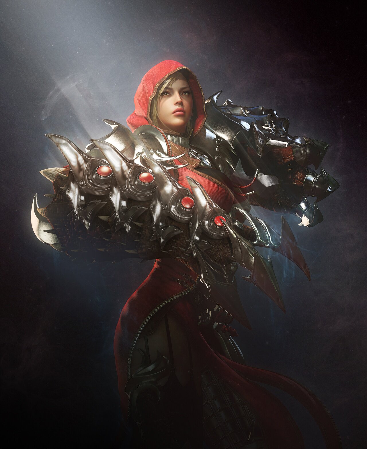 各种女战战甲参阵美术人物设计战士类角色设计参考资源资料