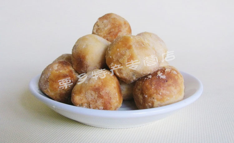 唐山特产正宗迁西棋子火烧三屯火勺咸味传统糕点零食真空包装500g_双