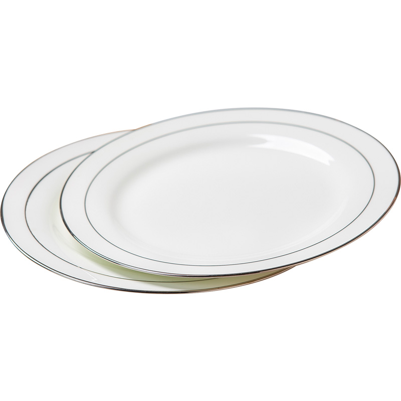 Jingdezhen creative white up phnom penh household square deep dish ipads plate tableware ceramics steak dishes dish plate