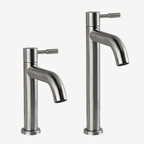 Basin faucet 304 stainless steel kitchen faucet table upper basin higher single-handle single Cold Faucet