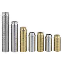 Double-Hole Basin faucet fittings single cold faucet mounting parts water inlet screw lengthy stainless steel