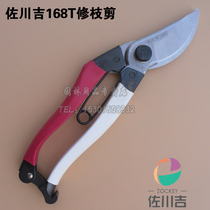 Taiwan Sagawa Ki 168T pruning shears red and white horticultural scissors pruning fruit tree scissors hand scissors