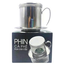 Vietnam PHUC LONG stainless steel press type No Filter drip coffee pot drinking filter artifact