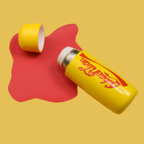 Thermos Cup SHARK Sa carved not Warm Series illustration creative 24-hour insulated couple Cup portable water Cup