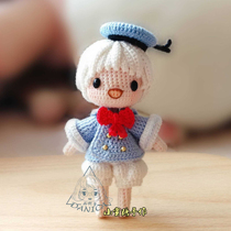 Handmade DIY crochet wool doll 183 Donald Duck doll Chinese electronic illustration tutorial cute baby doll hand