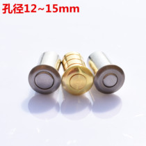 Ding copper bolt dust proof stainless steel light and dark Bolt dust bucket anti sand blocking flat hole cover 121518mm