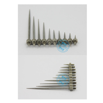 Needle type tip fine head measuring needle height meter gauge 100 micrometer gauge head thread 2 5mm long 50 diameter 4mm 0