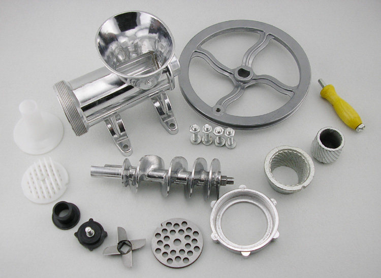 手轮12型家用手动绞肉机手摇式多功能碎肉机磨粉搅碎菜肉馅灌肠机