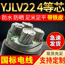 Green line cards YJLV22 4 such as core tape armored cable 10 25 35 50 70 120 150 185 etc