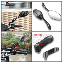 Suitable for Kawasaki Z750 Z1000 ZRX1100 ZRX1200 Rearview Mirror Mirror Mirror