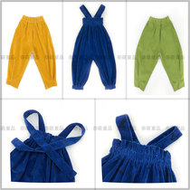 Children's Backband Pants Boys Casual Pants Girls Fashion Bloomers Girls Foreign Style Backband Pants Small Children