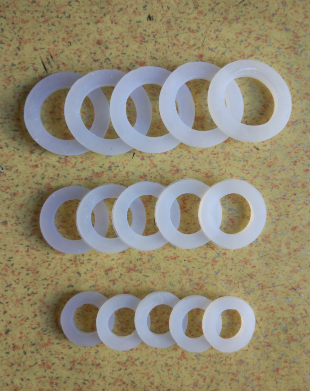 包邮硅胶皮垫圈4分热水器6分平垫片胶垫水管皮垫水表密封垫片