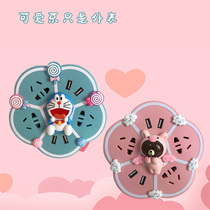 Cartoon cute student dormitory plug-in board household plug-in USB plug-in board socket plug-in board multi-function power supply
