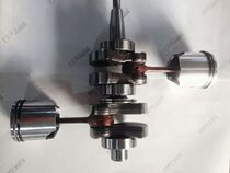 Yamahas new Hais Pinier has a 4-charge 15-horse overboard crankshaft connecting rod piston assembly