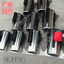 Supermarket wall-mounted one-meter line wall-mounted queuing bar isolation belt