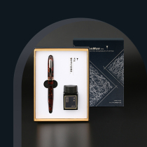 End craftsman M200 imported resin German sharp male and female adult students with word practice gift box F tip Iridium pen