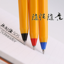 Schneider 505F Ballpoint Pen Classic-Applicable to Broad Student Conference Sketch Design Engineering Pen