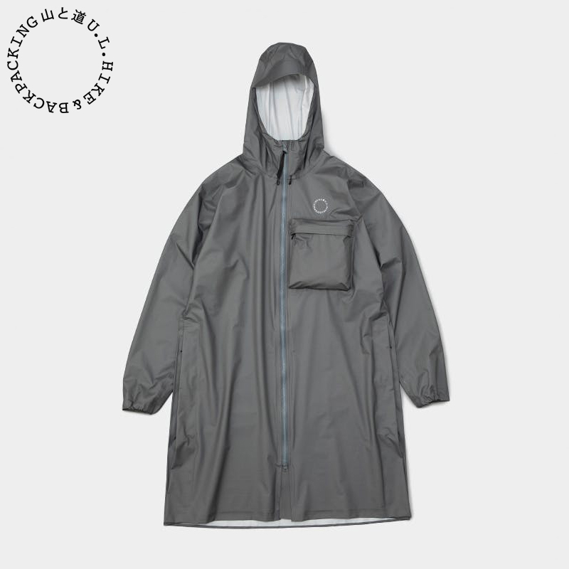 山と道yamatomichi UL All-weather Coat 男女款超轻防水中长大衣-Taobao