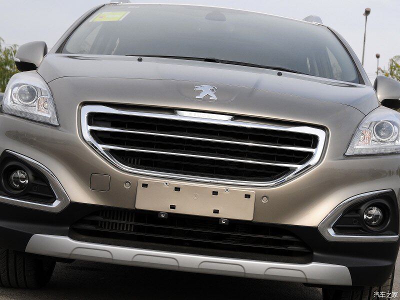 东风标致3008 中网格栅 原厂前格栅 全新正品_双氙车灯改装网