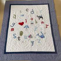 Micro blemish clearance cotton cloth embroidered hand quilted children childrens quilt kindergarten quilt 115*135