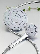 Shower head shower top spray shower accessories pressurized stainless steel shower single head bath nozzle set