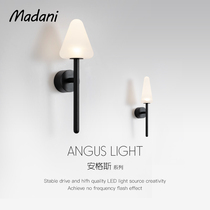 Outdoor outdoor wall lamp waterproof Villa courtyard exterior wall lamp high-end modern minimalist bedroom bedside wall lamp designer