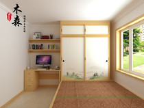 Beijing Maussen and Room Tatami Painting Menfusima Closet Door Closet Door Closet Door Closed Door Paper Import Customized