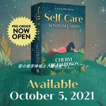 Self care wisdom cards 52 self-care wisdom cards English version of the new US direct mail