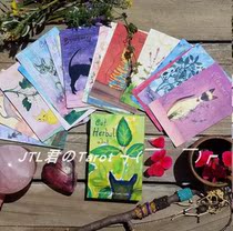 cat herbal deck cat herbal tarot English original brand new American direct mail