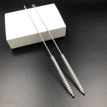 Total length of pipe - pipe - pipe cleaning tool accessories is 18 cm