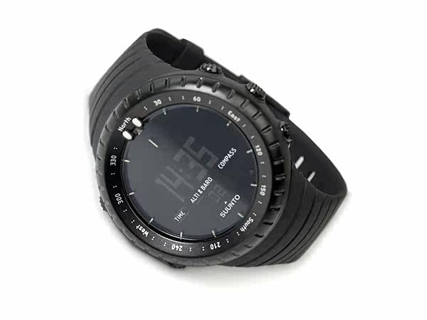Часы Европа 日本直邮suunto\颂拓松拓 core all black ss014279010运动手表